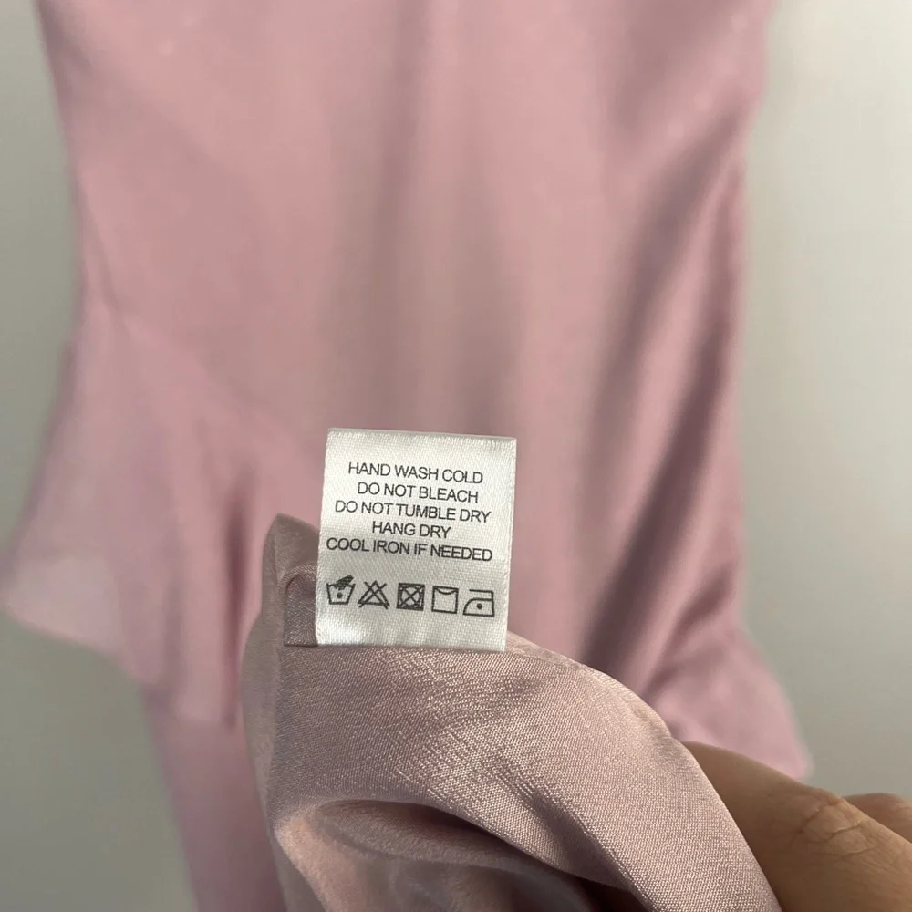 Revolve PRIVACY PLEASE  TALLULAH maxi dress in Pale Lilac size XS ruffle